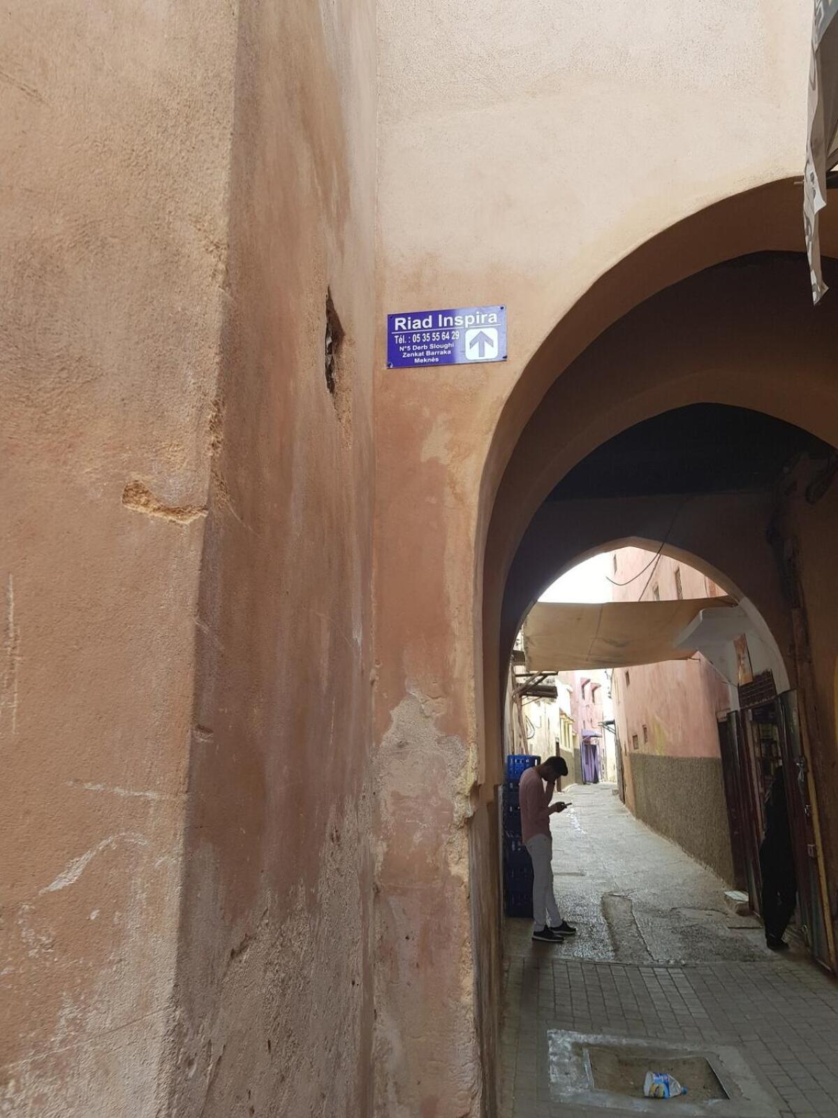 Riad Inspira Meknes Bagian luar foto